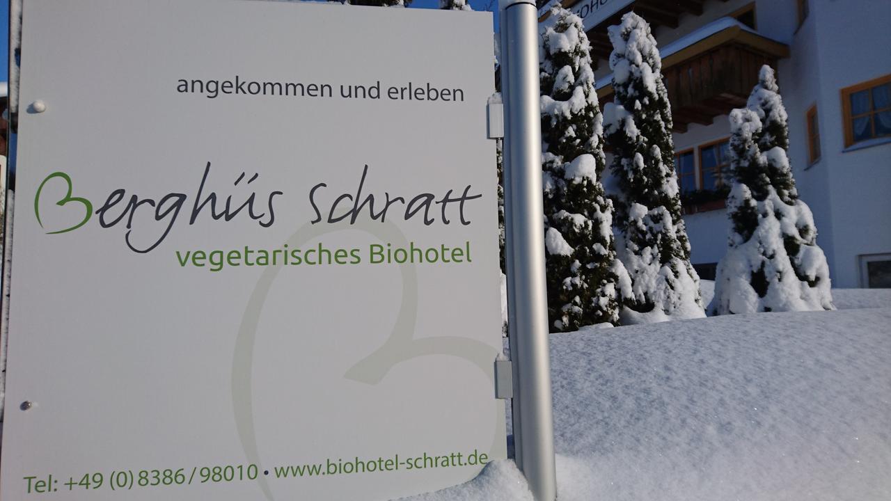 Berghues Schratt - Einfach Anders - Ihr Vegetarisches Und Veganes Biohotel Oberstaufen Bagian luar foto